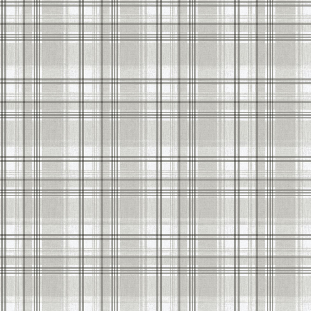 Vliesová tapeta na zeď, šedá, kostka, káro,  9819-4, Essential Stripes, ICH Wallcoverings