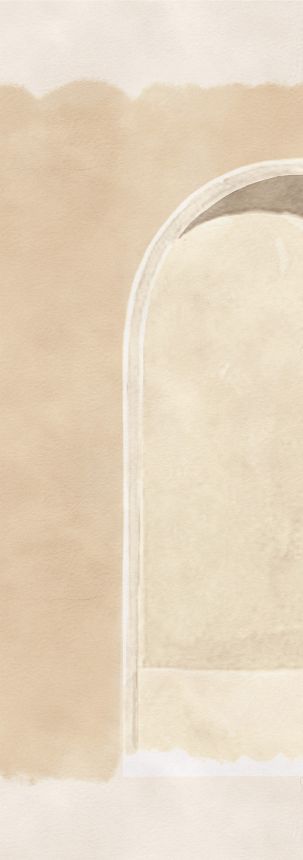 3D Vliesová fototapeta na zeď, podloubí, krémová, DGALC1031-260, Terra, Masureel