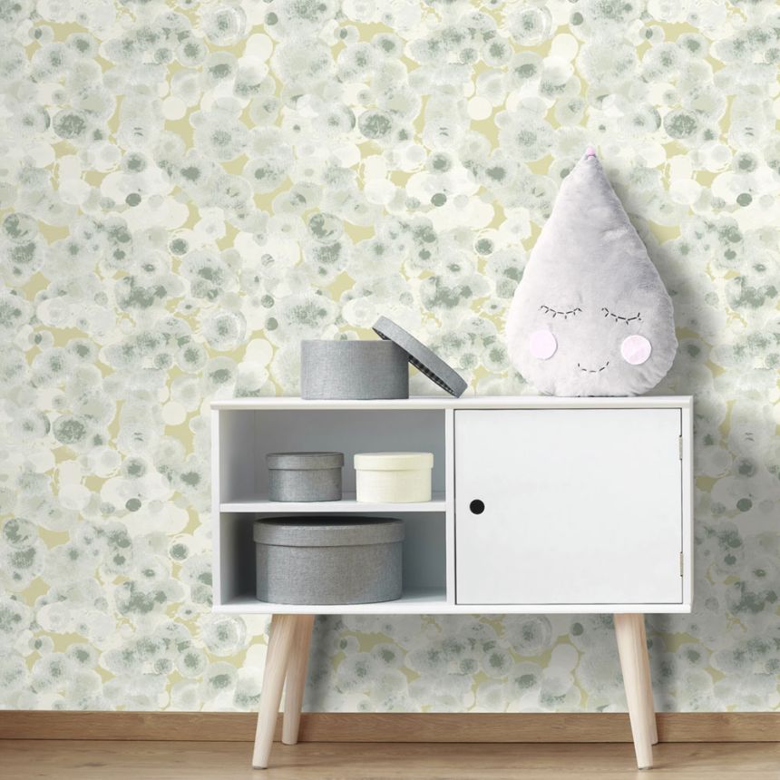 Dětská vliesová tapeta na zeď, bubliny, M1054-1, Mika,  ICH Wallcoverings