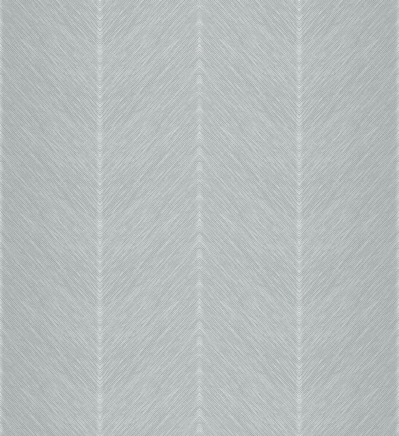Šedá vliesová tapeta na zeď,  cik cak vzor, M1803-3, Mika,  ICH Wallcoverings