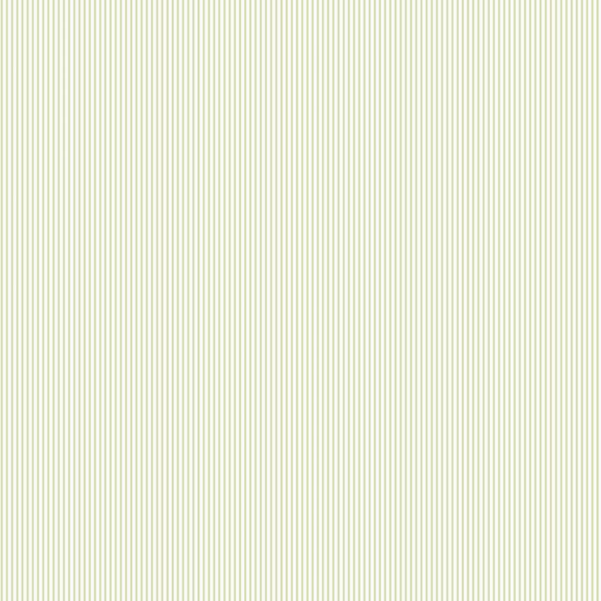 Zeleno-bílá proužkovaná vliesová tapeta na zeď, MG56644, Mika,  ICH Wallcoverings