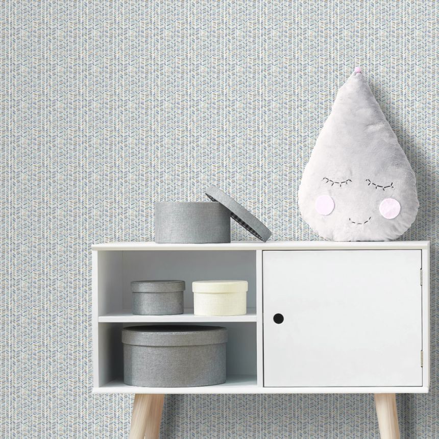 Geometrická vliesová tapeta na zeď, MG56695, Mika,  ICH Wallcoverings