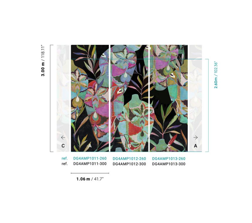 Vliesová  fototapeta na zeď, Amfory, DG4AMP1013-260, Wall Designs IV, Khroma by Masureel