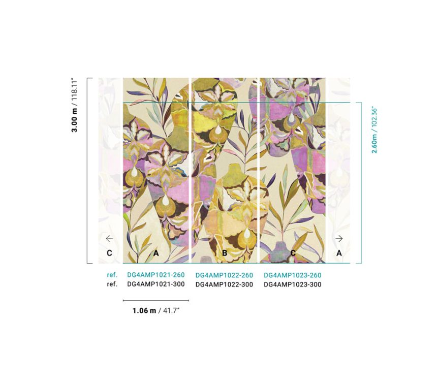 Vliesová  fototapeta na zeď, Amfory, DG4AMP1022-260, Wall Designs IV, Khroma by Masureel