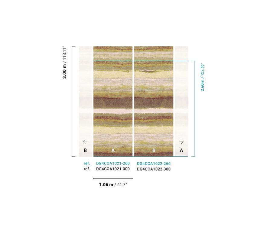Vliesová fototapeta na zeď, pruhy, DG4COA1022-260, Wall Designs IV, Khroma by Masureel