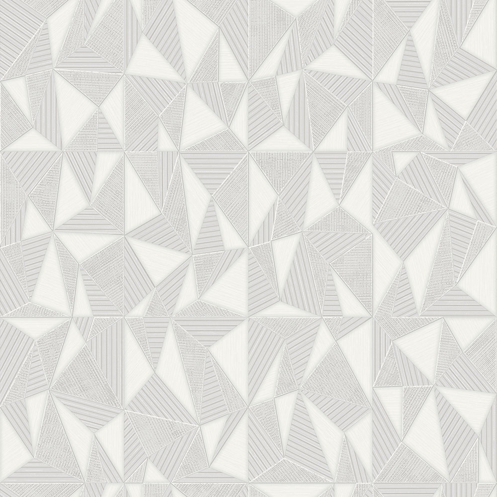 Geometrická vliesová tapeta na zeď, krémovo-šedá, 23204-1, Omega, AdaWall