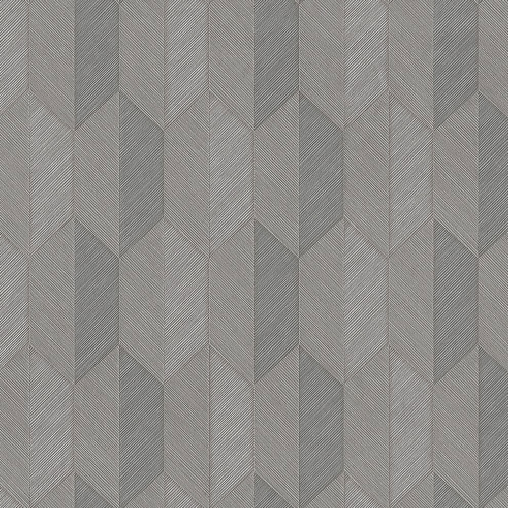 Geometrická vliesová tapeta na zeď, šedá, 1501-4, Vera, AdaWall