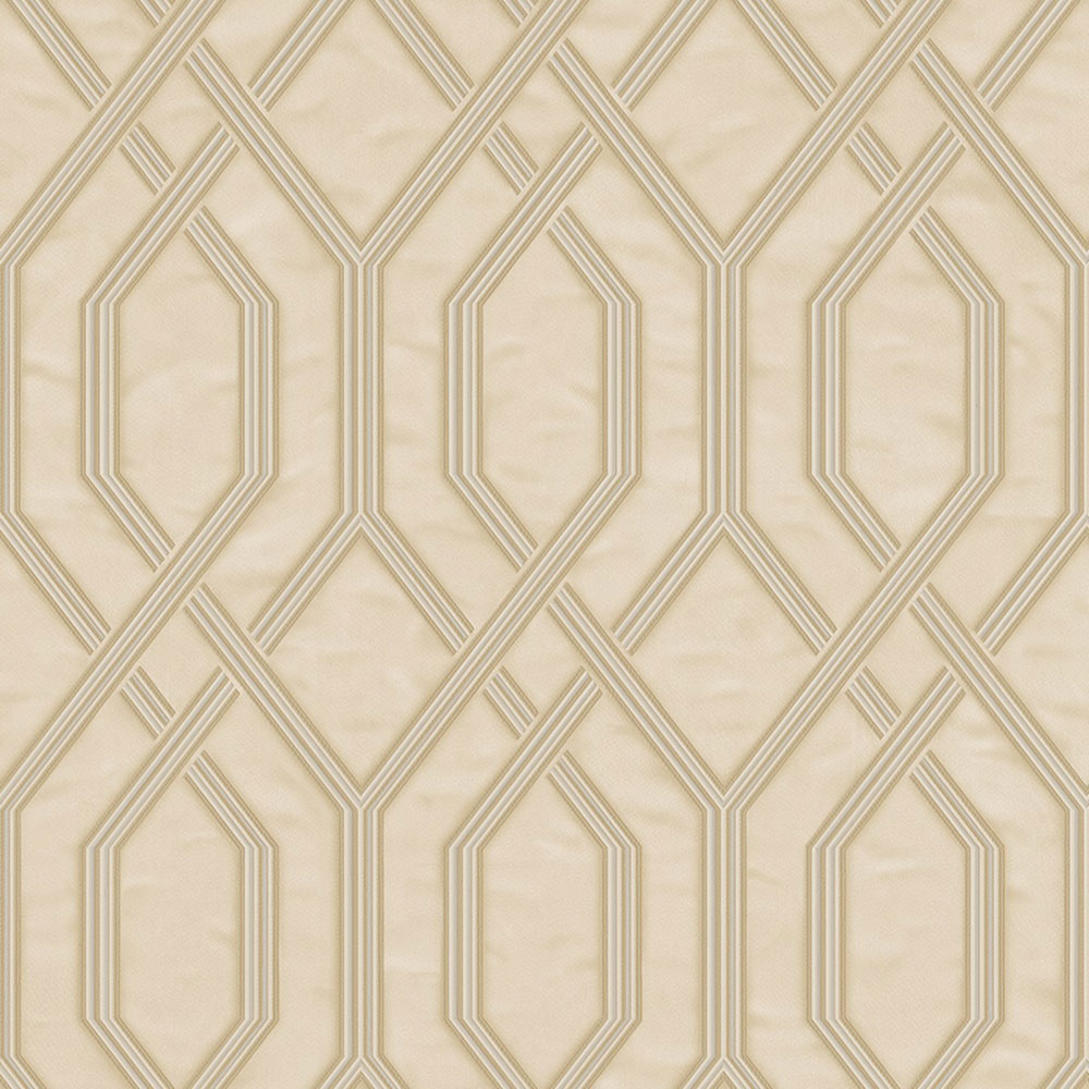 Geometrická vliesová tapeta na zeď, béžová, 1502-2, Vera, AdaWall
