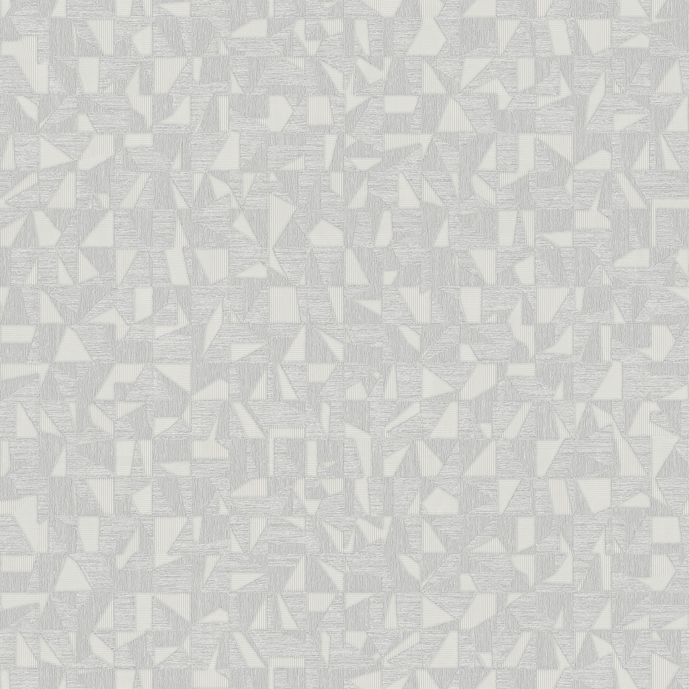 Geometrická vliesová tapeta na zeď, šedá, 1512-2, Vera, AdaWall