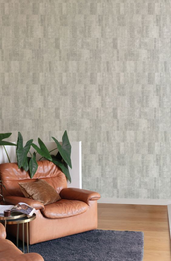 Šedá geometrická vliesová tapeta na zeď, A69404, Omura, Grandeco