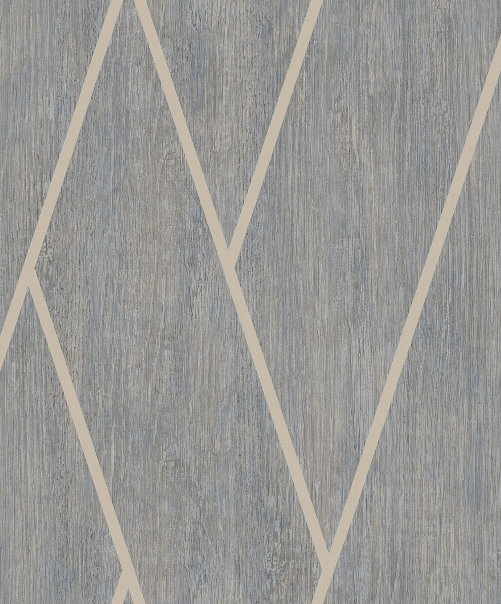 Geometrická vliesová tapeta na zeď, šedá, dřevo, M75709, Brut, Ugépa