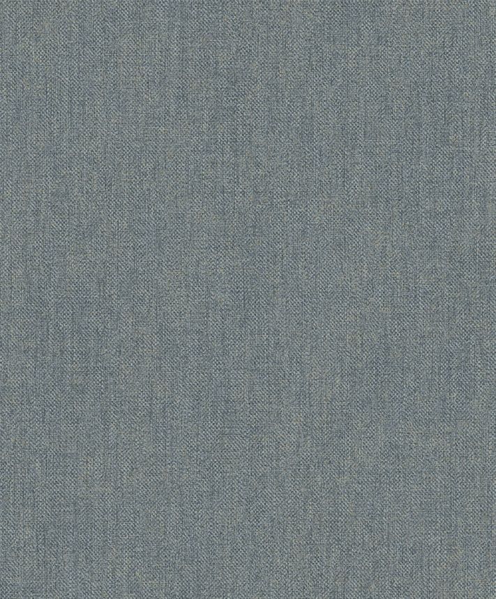 Luxusní vliesová tapeta na zeď, modrá, imitace látky, M67301, Venezia, Ugépa