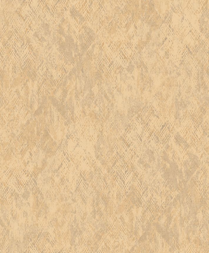 Vliesová tapeta na zeď, béžová, imitace hadí kůže, M33402, Nomade, Ugépa