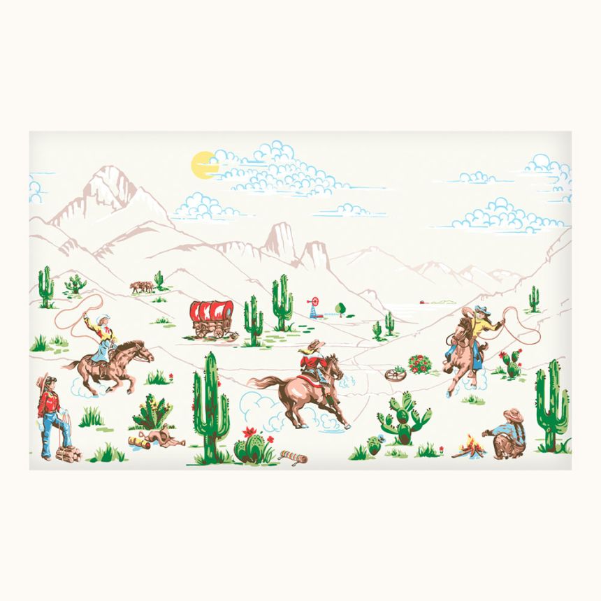 Vliesová obrazová tapeta na zeď, Cowgirls, 127718FXST, Cath Kidstone