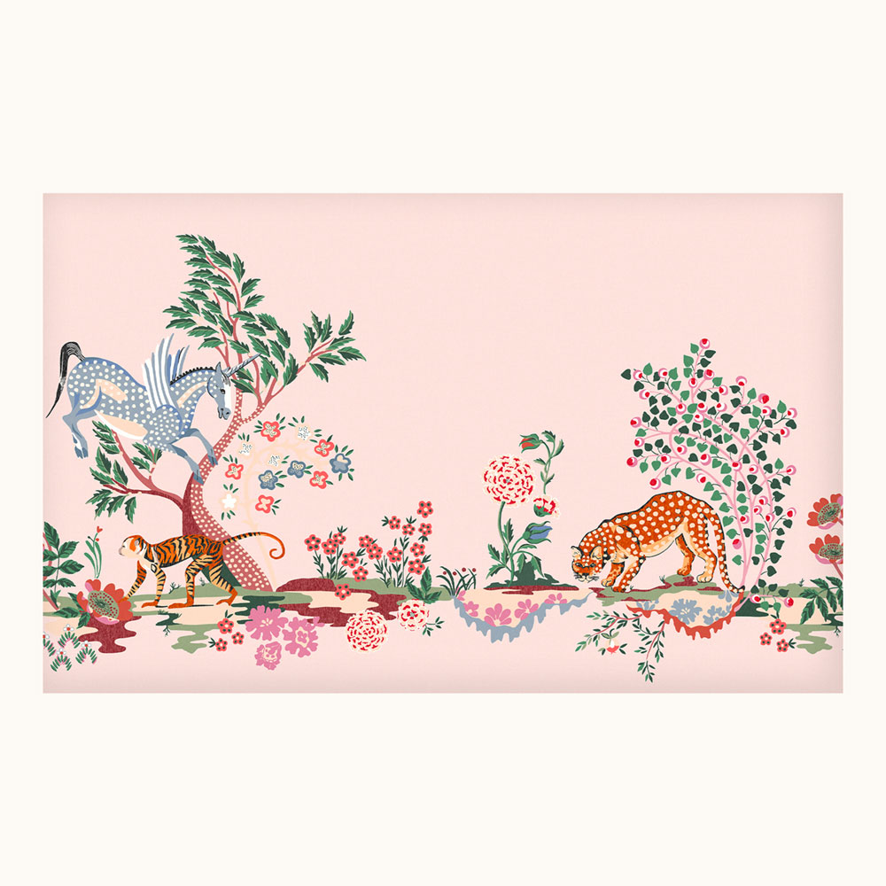 Vliesová obrazová tapeta na zeď, rostliny, zvířata, 127745FXST, Cath Kidstone
