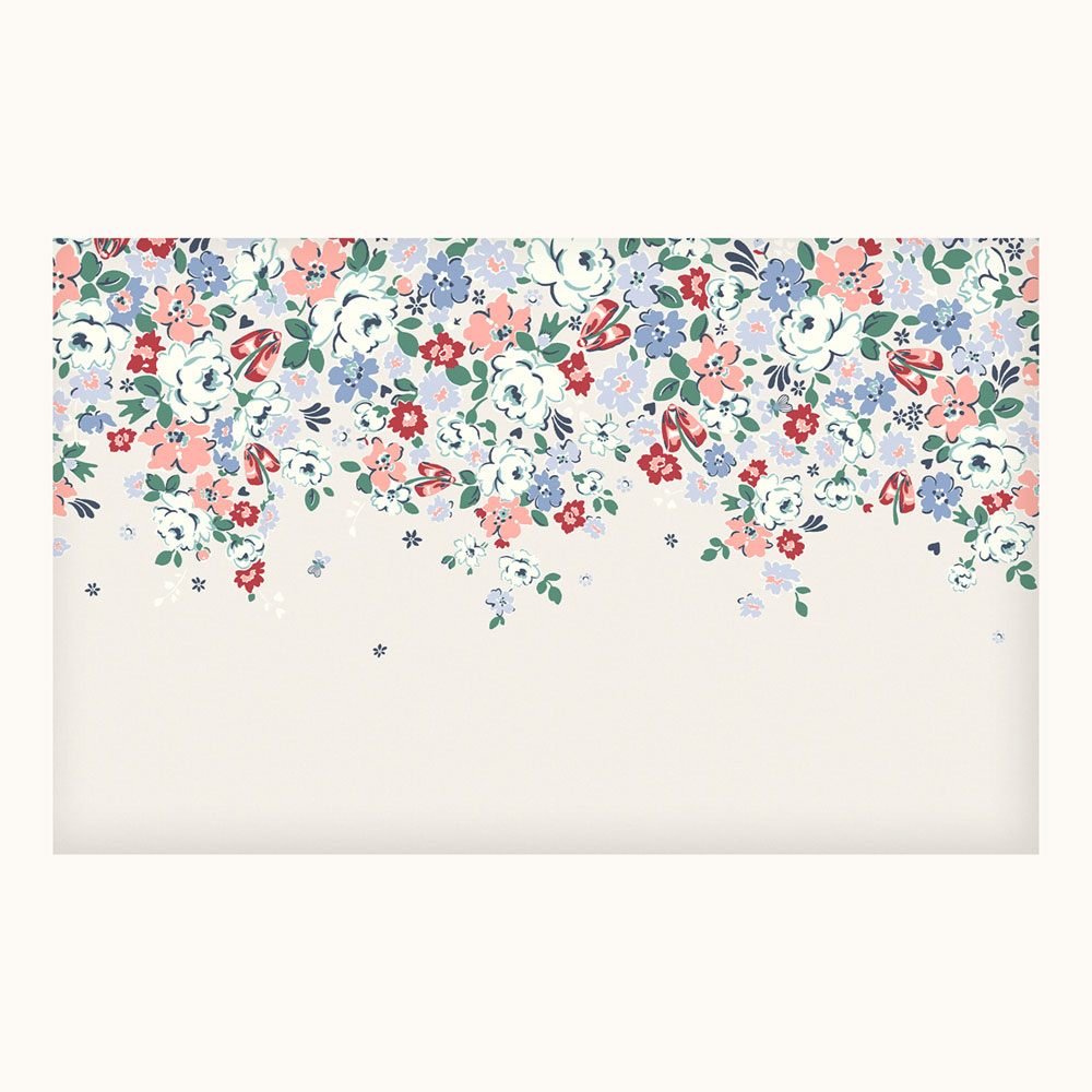 Vliesová obrazová tapeta na zeď, krémová, květiny, 127772FXST, Cath Kidstone