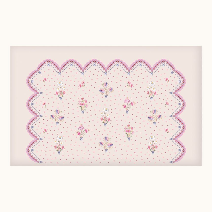 Vliesová obrazová tapeta na zeď, růžová, květiny, 127799FXST, Cath Kidstone