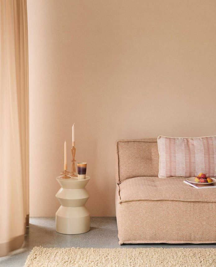 Vliesová tapeta na zeď, růžová, imitace látky, 340622, Linen Look, Eijffinger
