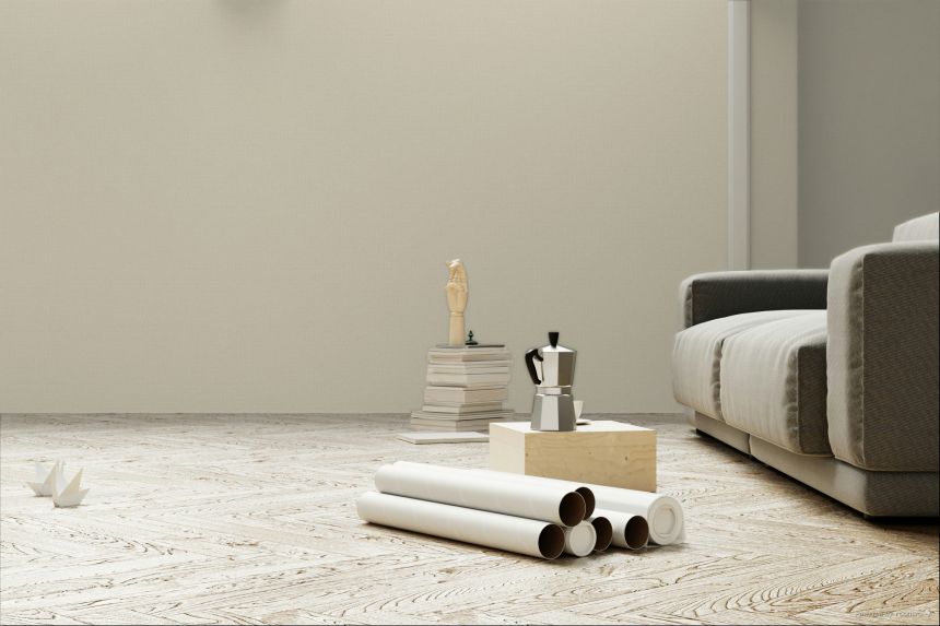 Vliesová tapeta na zeď, béžová, imitace látky, 340629, Linen Look, Eijffinger