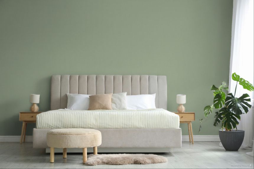 Vliesová tapeta na zeď, zelená, imitace látky, 340634, Linen Look, Eijffinger