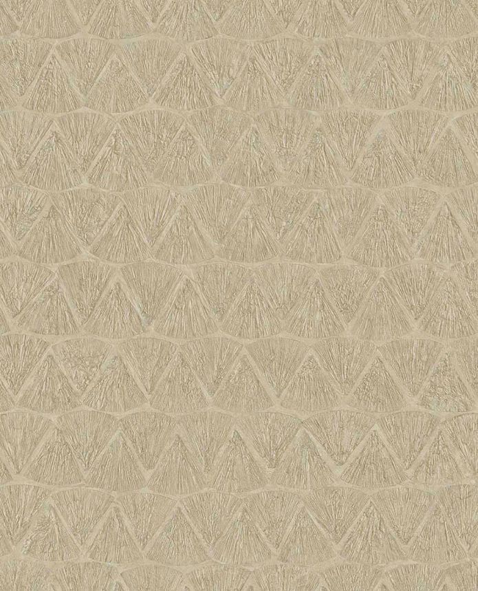 Geometrická vliesová tapeta na zeď, zlato-hnědá, 340344, Sensory Eijffinger