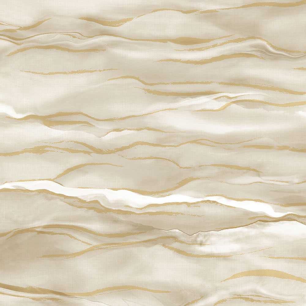 Vliesová tapeta na zeď, béžová, vlnky, mramor, SA524042, Santa Fe, Design ID