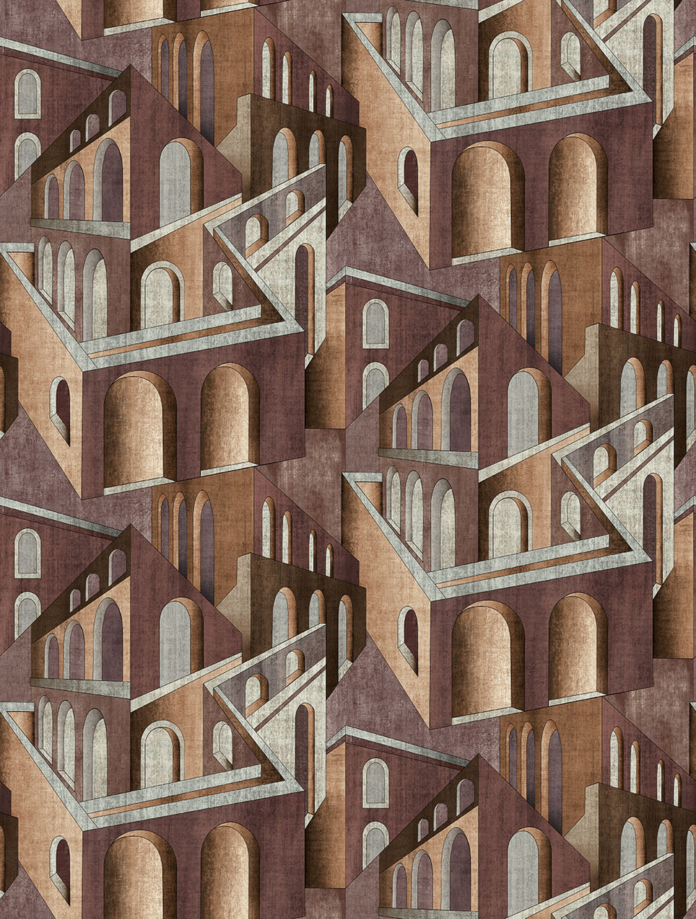 Grafická vliesová obrazová tapeta na zeď, vínová, FW4013-9, Feature Walls, Decoprint