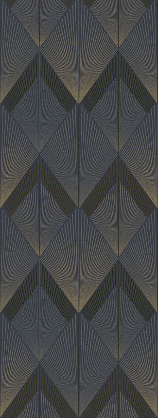 Geometrická vliesová obrazová tapeta na zeď, modrá, FW4035-1, Feature Walls, Decoprint