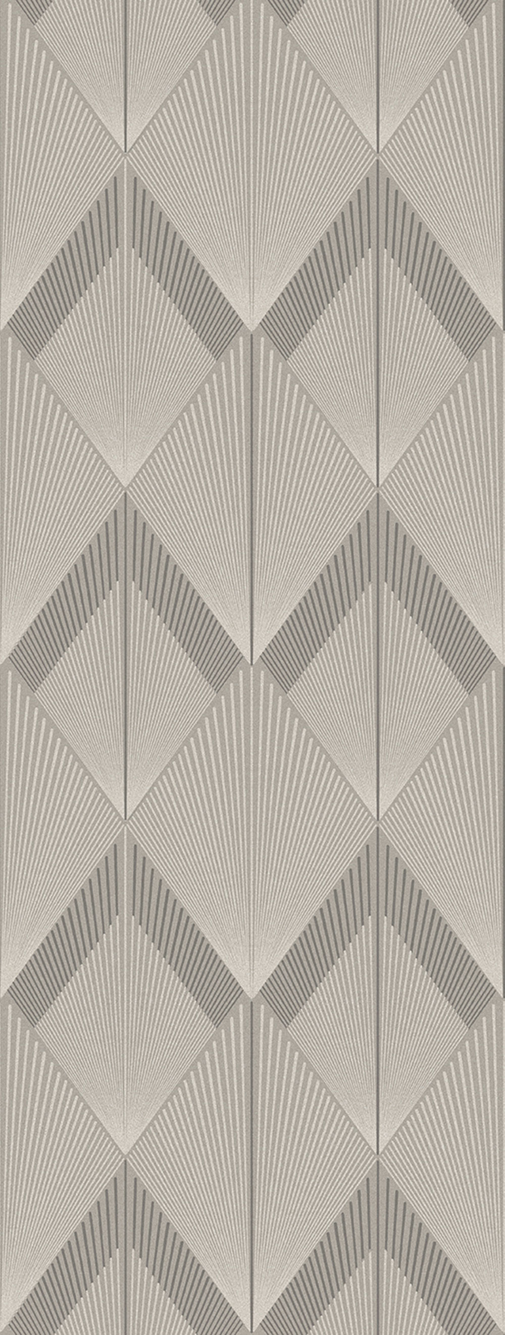 Geometrická vliesová obrazová tapeta na zeď, šedo-béžová, FW4035-5, Feature Walls, Decoprint