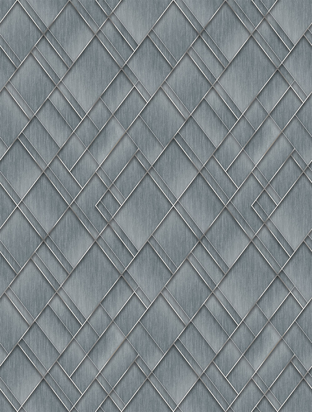 Geometrická vliesová obrazová tapeta na zeď, modrá, FW4037-2, Feature Walls, Decoprint