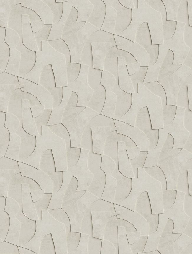 Geometrická vliesová obrazová tapeta na zeď, 3D, šedá, FW4042-1, Feature Walls, Decoprint