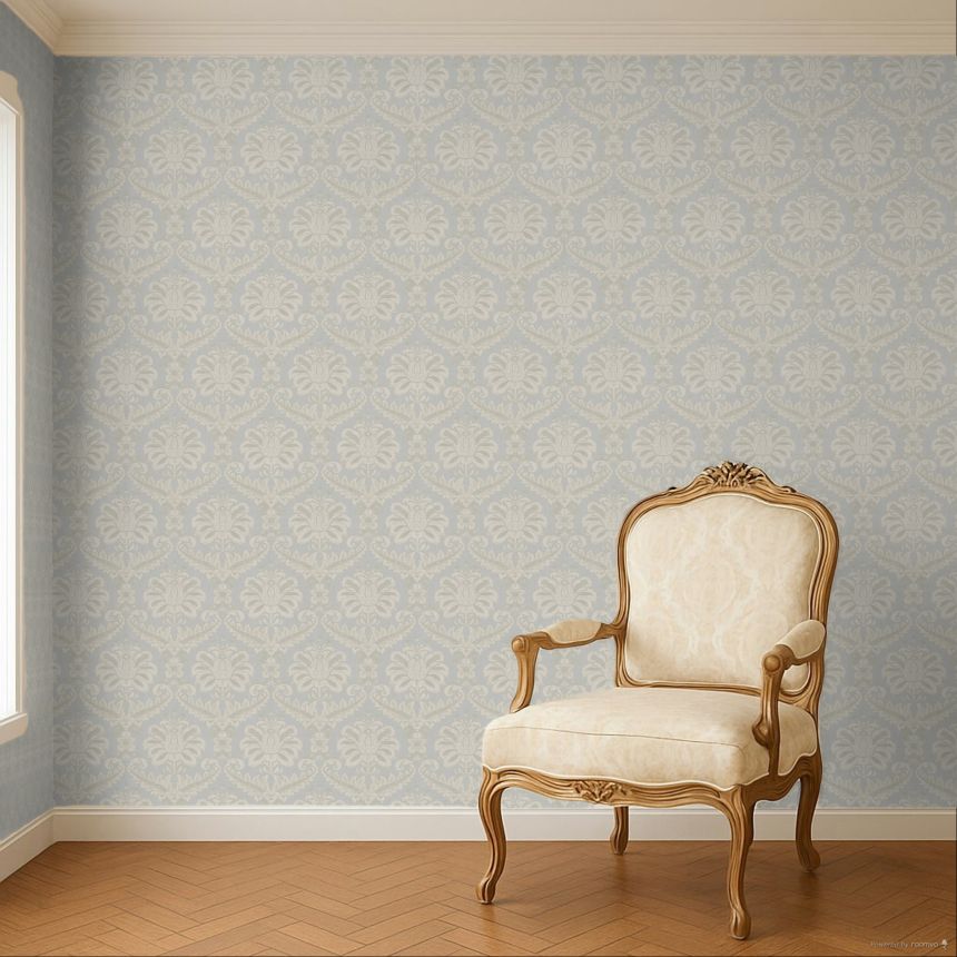 Vliesová tapeta na zeď, šedo-béžová, zámecký vzor, 35923, Ornamenta, Parato by Cristiana Masi