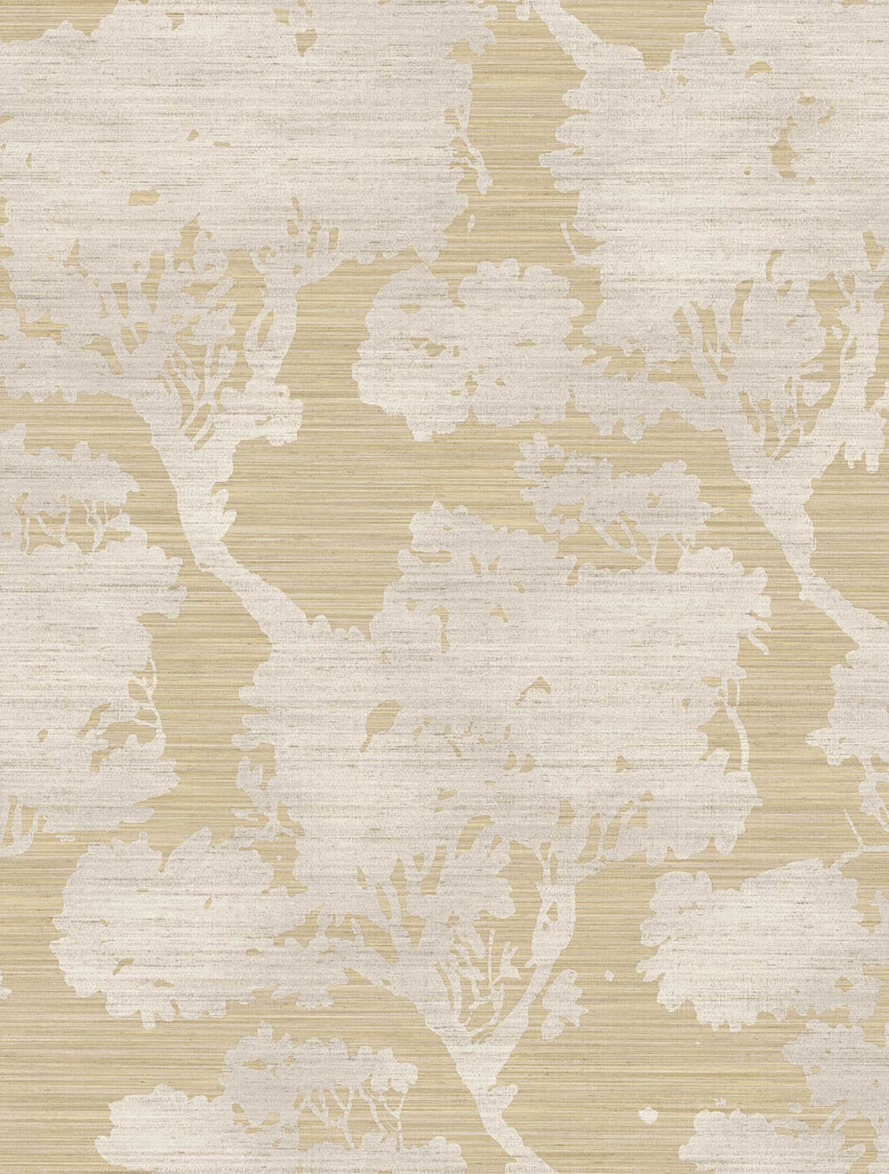 Vliesová tapeta na zeď, okrovo-béžová, stromy, 35952, Ornamenta, Parato by Cristiana Masi