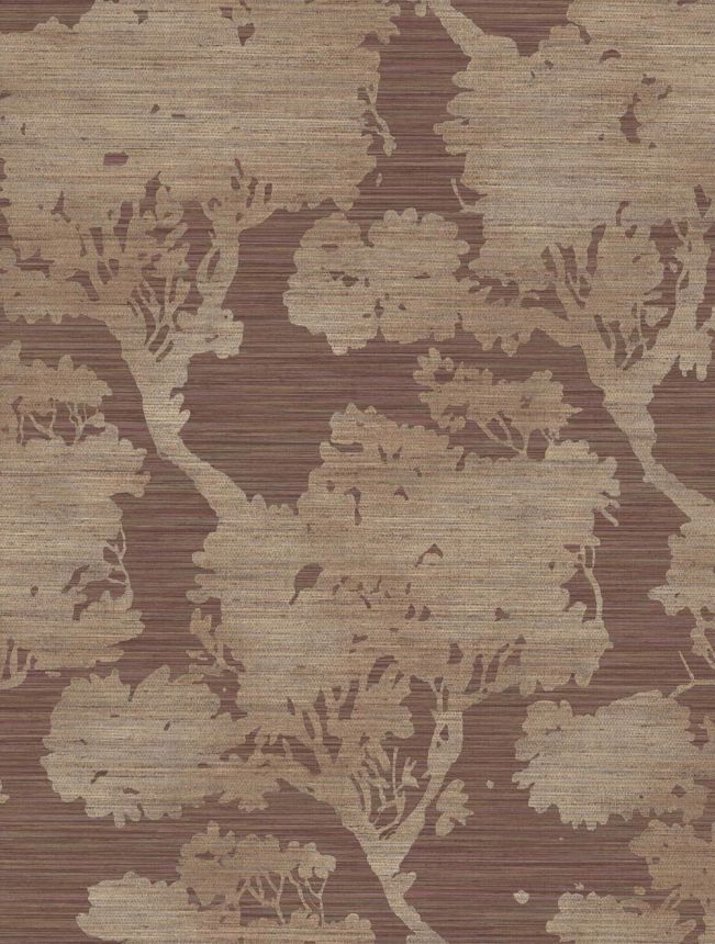 Vliesová tapeta na zeď, hnědo-fialová, stromy, 35958, Ornamenta, Parato by Cristiana Masi