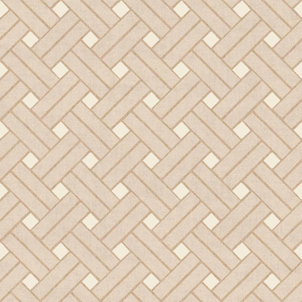 Geometrická vliesová tapeta na zeď, hnědo-béžová, 32423, Vitalis, Parato by Cristiana Masi
