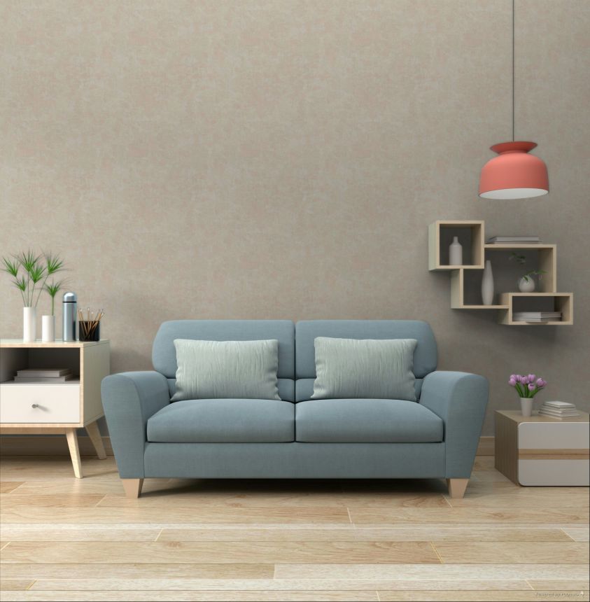 Vliesová tapeta na zeď, béžovo-zlatá, imitace látky, 32473, Vitalis, Parato by Cristiana Masi