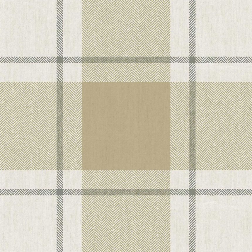 Vliesová tapeta na zeď, zeleno-béžová, imitace látky, 38405, Top Stripes, Parato by Cristiana Masi
