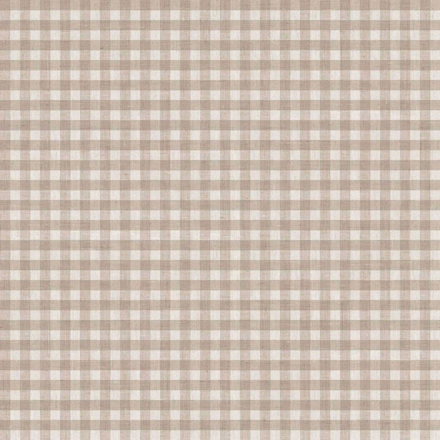 Vliesová tapeta na zeď, šedo-béžová, imitace látky, 38418, Top Stripes, Parato by Cristiana Masi