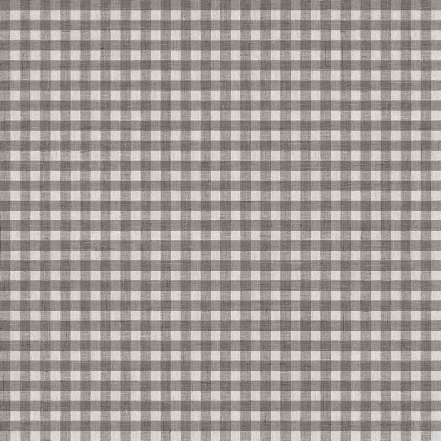 Vliesová tapeta na zeď, šedo-černá, imitace látky, 38419, Top Stripes, Parato by Cristiana Masi