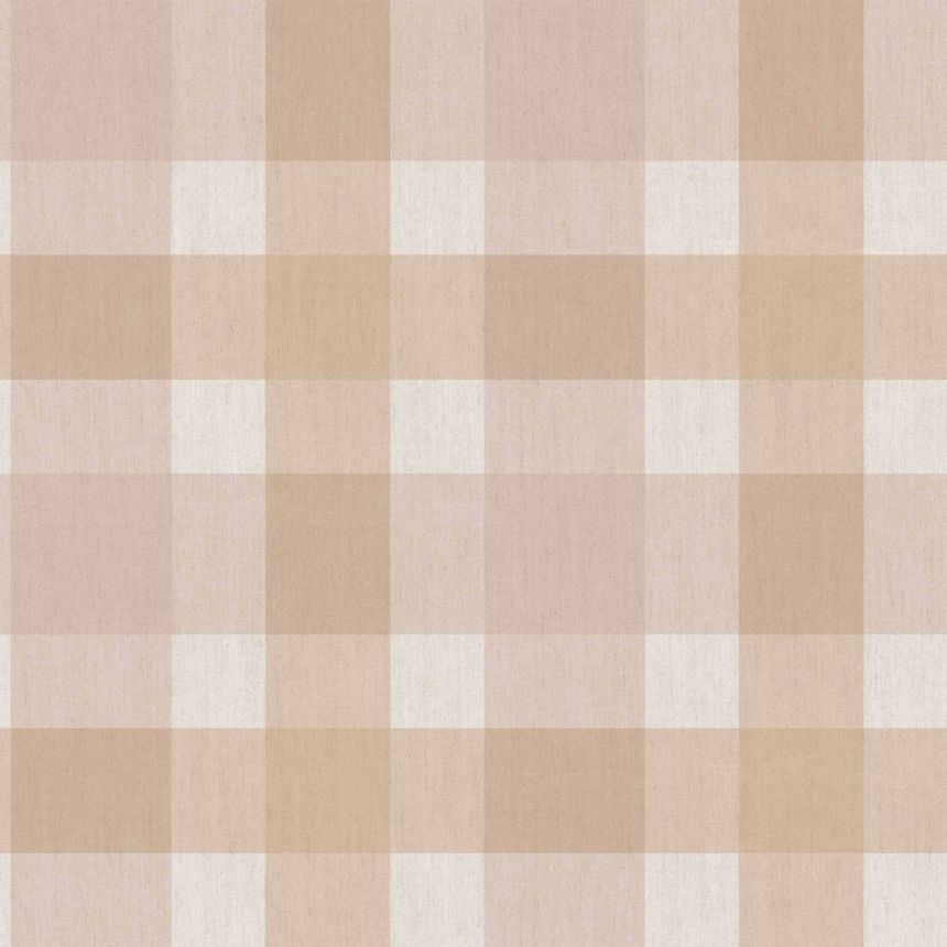 Vliesová tapeta na zeď, béžovo-růžová, imitace látky, 38421, Top Stripes, Parato by Cristiana Masi