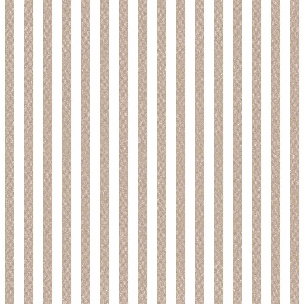 Vliesová tapeta na zeď, hnědá, imitace látky, pruhy, 38437, Top Stripes, Parato by Cristiana Masi