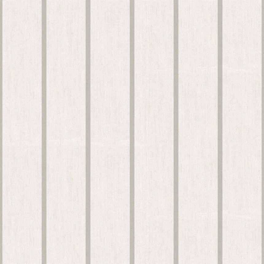 Vliesová tapeta na zeď, šedá, imitace látky, pruhy, 38461, Top Stripes, Parato by Cristiana Masi