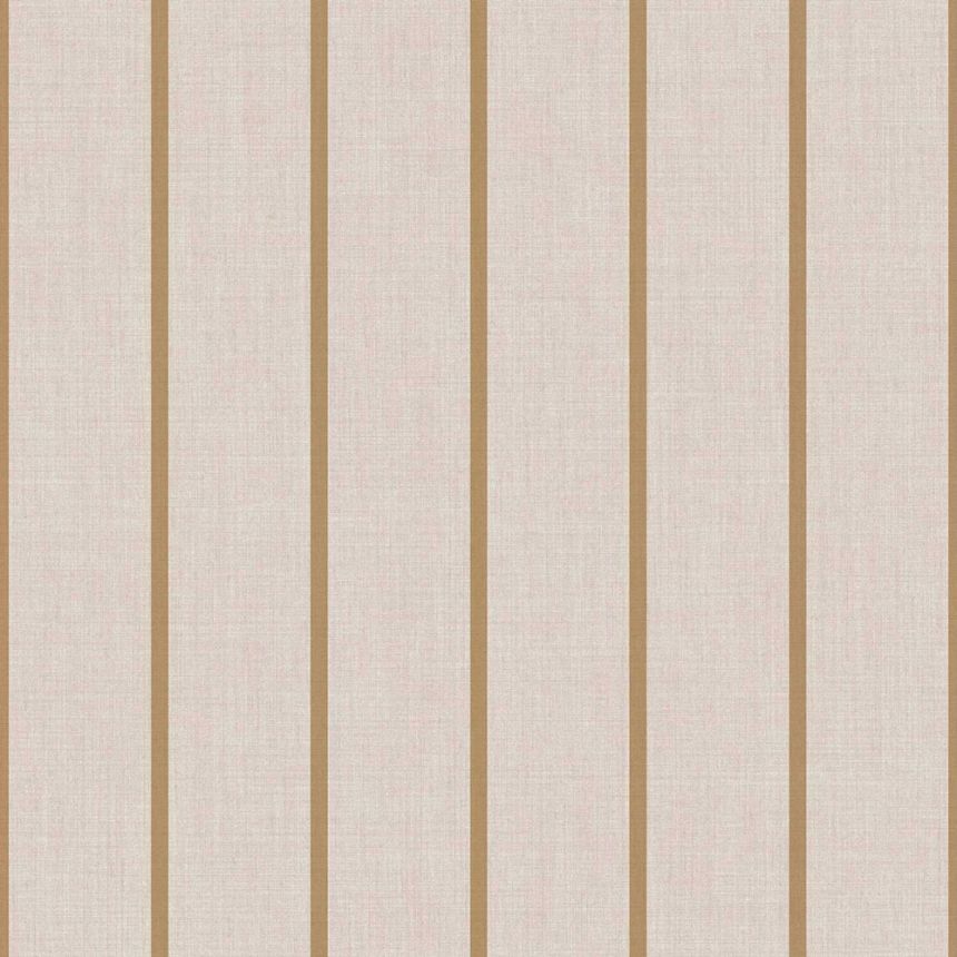 Vliesová tapeta na zeď, béžová, imitace látky, pruhy, 38463, Top Stripes, Parato by Cristiana Masi