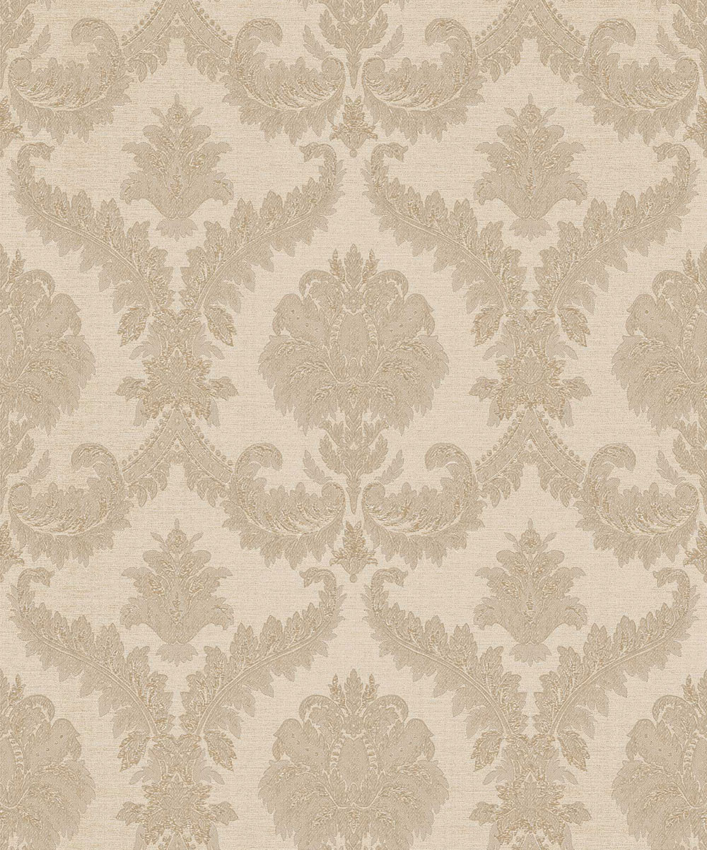 Vliesová tapeta na zeď, hnědá, zámecký vzor, 25722, The Best Classic & Elegant, Cristiana Masi by Parato