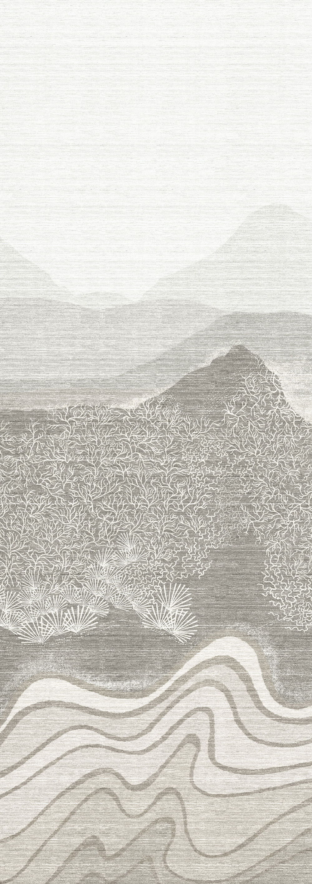 Vliesová obrazová tapeta na zeď, šedá, horská krajina, DGZON2012-300, Amazone, Masureel