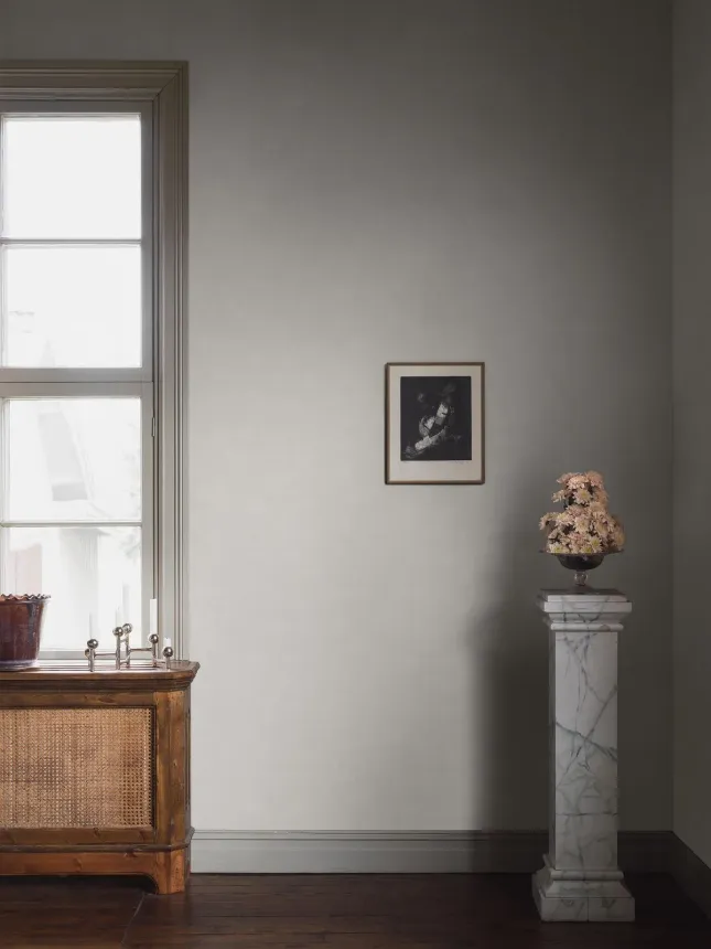 Vliesová tapeta na zeď, bílo-šedá, 5050, Alla Tiders Hus, Borastapeter