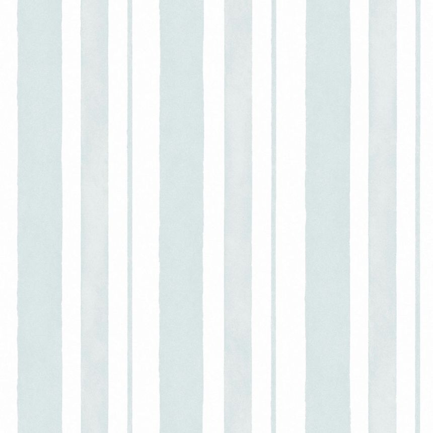 Vliesová tapeta na zeď, modrá, pruhy, 125117, Shabby Chic by Rachel Ashwell