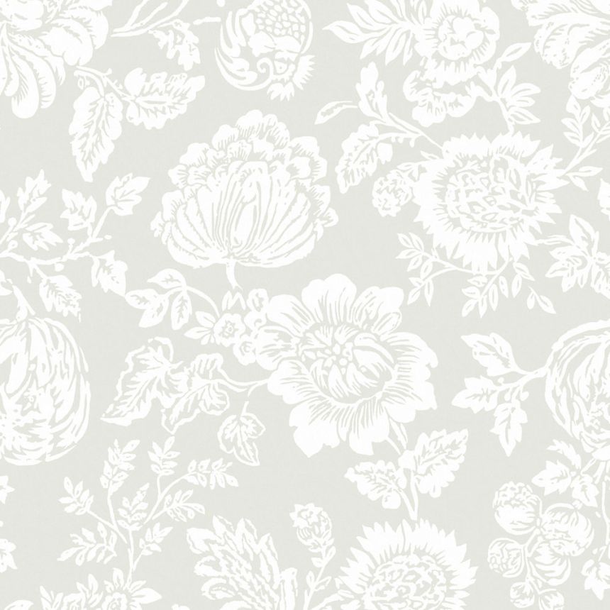 Vliesová tapeta na zeď, zelená, květiny, 125138, Shabby Chic by Rachel Ashwell