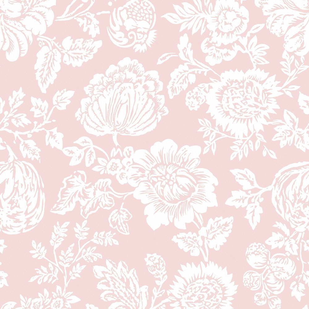 Vliesová tapeta na zeď, růžová, květiny, 125140, Shabby Chic by Rachel Ashwell