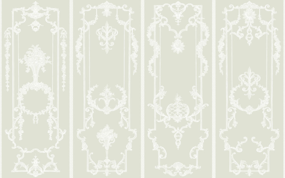Vliesová obrazová tapeta na zeď, zámecká, ornamenty, 127537FXST, Shabby Chic by Rachel Ashwell